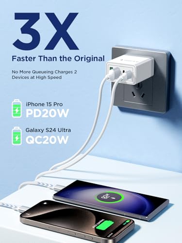 Aioneus 40W 4-Port USB Wall Charger Model HNT-PD2002RZ Specifications