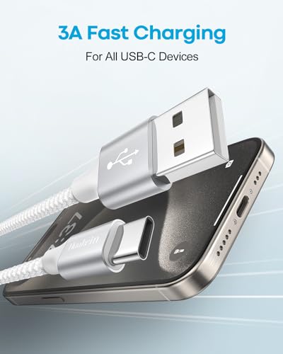 Huukein 10ft USB A to USB C Cable FQA3