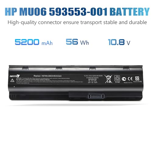 NATNO 5200mAh Laptop Battery CQ42 10.8V 6Cell Electronics