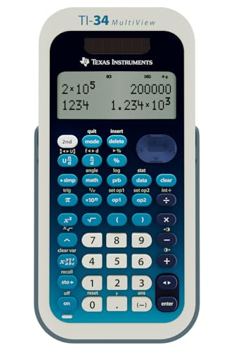 Texas Instruments 6.64" x 3.3" TI-34 LCD Engineering/Scientific Calculator