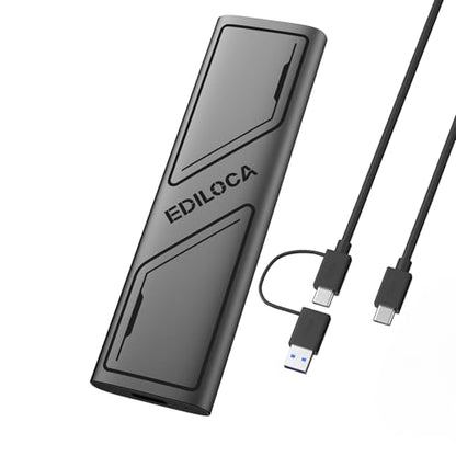 Ediloca 1TB EP1000 External Solid State Drive, 1000MB/s Read Speed, USB 3.2 Gen2, Portable 2.5-inch SSD