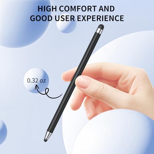 GCHMDE 5.3 x 0.3 x 0.3 inches Aluminum 10 Stylus Pen for Touchscreen