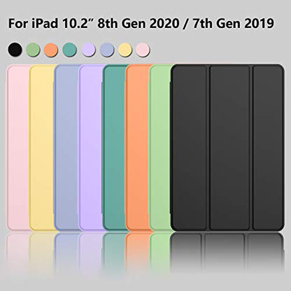 iMieet iPad 10.2 Inch Case Gen 7/8/9 Black Soft Shell