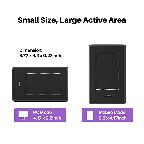 HUION 4.17 inch H420X 1920x1080 USB Pen Tablet