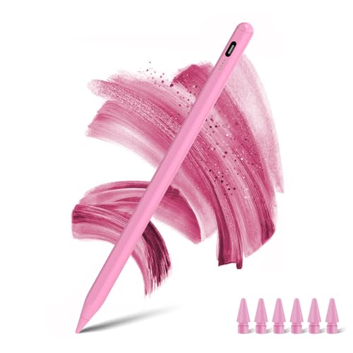 Sluoch Stylus Pen 1 Nonstandard Battery 30 days compatibility Tablet Charging Time 0.5 hours Pink Rubber