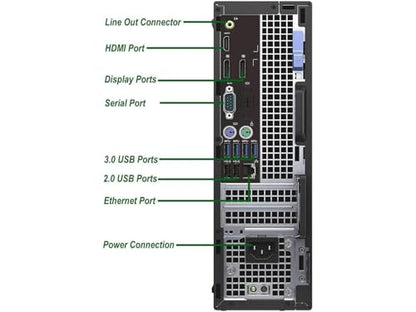 Dell OptiPlex 7040 SFF i7-6700 1920x1080 Desktop Computer