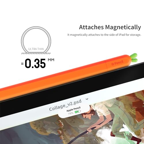 ELETIUO Silicone Case A2534 for Apple Pencil 3rd Generation