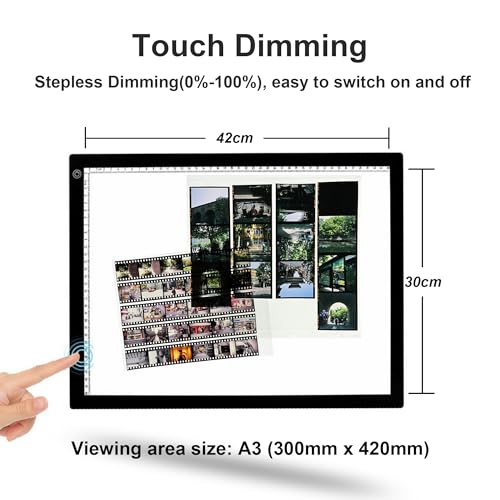 YCCLDIPL A3 Film Negative & Slide Light Pad Scanner GPTA4-2024