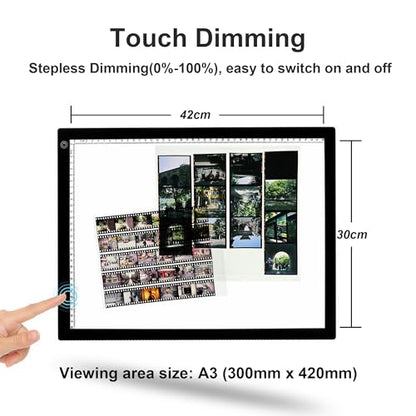 YCCLDIPL A3 Film Negative & Slide Light Pad Scanner GPTA4-2024