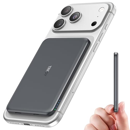 TRKOY 5000mAh W5 Portable Wireless Charger Power Bank