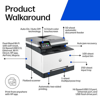 HP 3301sdw Laser Color Printer 1200x1200