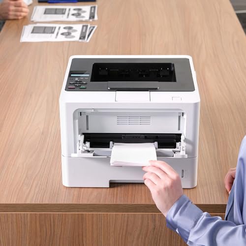 Brother HL-L5210DW Monochrome Laser Printer, 1200x1200 DPI, 48 ppm, Wireless, Duplex, 2 Trays, Ethernet and Wi-Fi Connectivity
