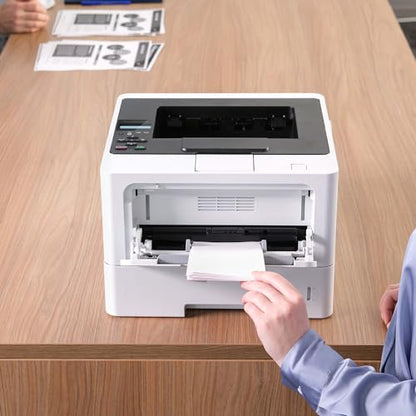 Brother HL-L5210DW Monochrome Laser Printer, 1200x1200 DPI, 48 ppm, Wireless, Duplex, 2 Trays, Ethernet and Wi-Fi Connectivity