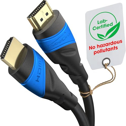 KabelDirekt 1.8 M 267 HDMI Cable 8K/10K Resolution 120Hz Male-to-Male