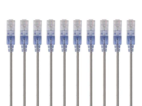 Monoprice 1 Feet Cat 6a Ethernet Cable Male-to-Male 10Gbps 550MHz