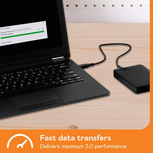 WD 2TB WDBU6Y0020BBK-WESN 5400 RPM 3.5-Inch External Hard Drive