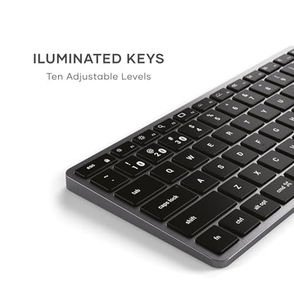 Satechi 11.93 x 5.83 x 1.46 inches ST-BTSX1M Bluetooth Keyboard