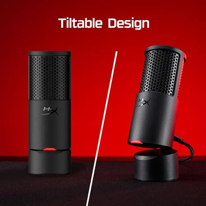 HyperX 53 x 1.52 x 1.7 inches AR0A0AA USB Type-C Microphone with Volume Control