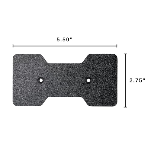 Generic 5.5 x 2.75 x 0.3 inches MT001 Tabletop Mount Black Laptop Accessory