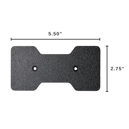 Generic 5.5 x 2.75 x 0.3 inches MT001 Tabletop Mount Black Laptop Accessory
