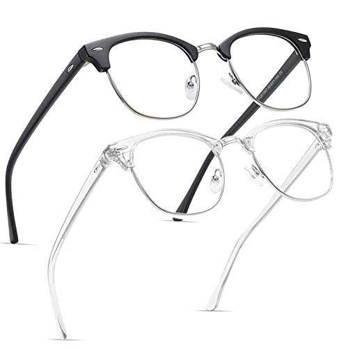 Perfectmiaoxuan 2 Count 3016 Blue Light Blocking Glasses