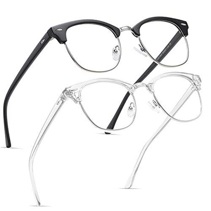 Perfectmiaoxuan 2 Count 3016 Blue Light Blocking Glasses