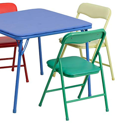 Flash Furniture 5-Piece JB-9-KID-GG Children's Activity Table and Chairs Set