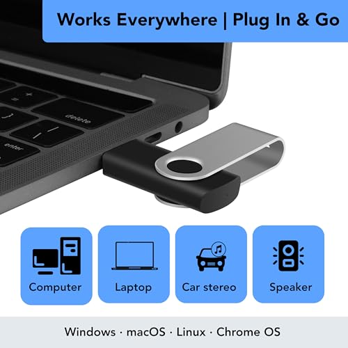 Enfain 16GB USB 2.0 Flash Drive 5000626 USB 2.0 Compact Portable Black
