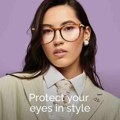 Gaoye Medium 1688 50mm 19mm Polycarbonate Full Rim Computer Blue Light Blocking Eyewear