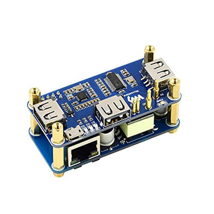 Coolwell PoE Ethernet/USB HUB HAT with 5 Ports Model 404f1464-cf7f-4ed0-b261-191864b21d8b
