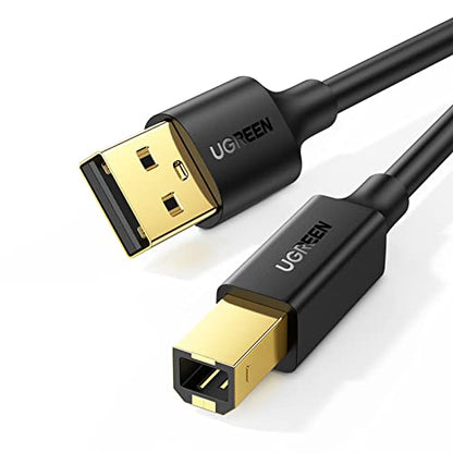 UGREEN 1.5M USB Type B USB 2.0 Cable Male-to-Male 480Mbps Indoor USB Cable