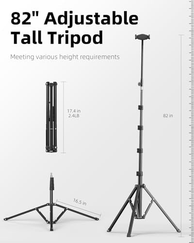 Weilisi 82" GTD01 Tripod with Gooseneck & Remote Control