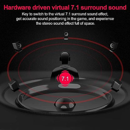 1Mii S03 USB Sound Card AUB09N19C7J8 Stereo 7.1 External Sound Adapter