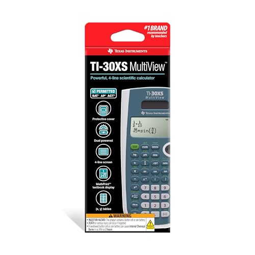 Texas Instruments TI-30XS MultiView 5cm LCD Scientific Calculator