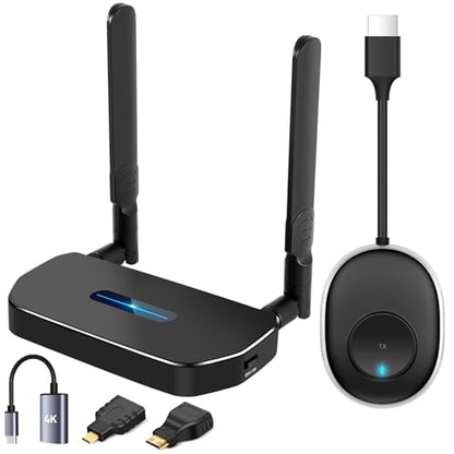 POFAN Wireless HDMI Transmitter and Receiver TX*1+RX*1 1080p 60Hz HDMI Adapter