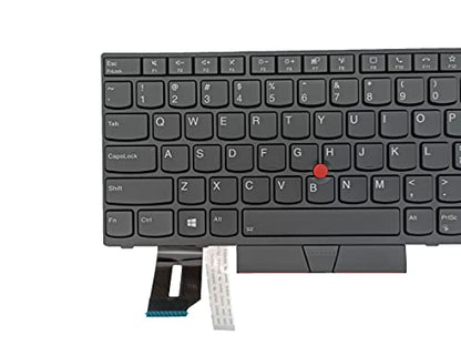 KBRPARTS Backlit Keyboard USB Compatible Lenovo ThinkPad T14 Gen 1 & Gen 2, P14s Gen 1 & Gen 2 QWERTY