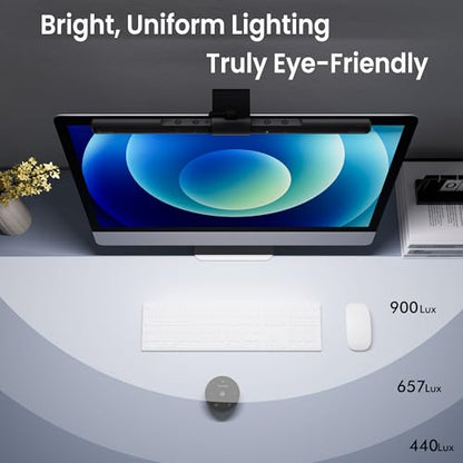 Quntis 15.7" LI-HY-0214-BK 5W Touch Control LED Monitor Lamp