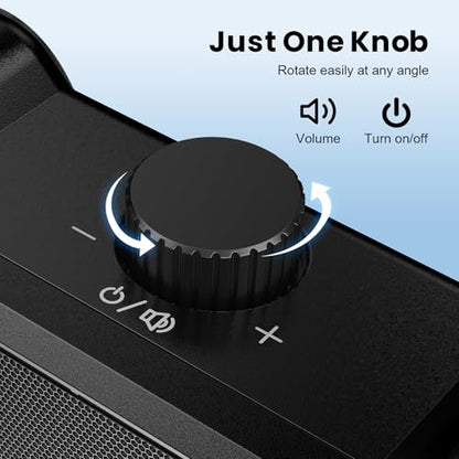 Cirqon 1.37in x 8.26in x 2.36in C1 Plastic Basic Speakers Clip On USB Audio