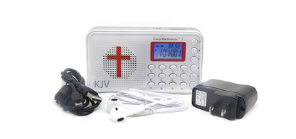 Daily Meditation 1 8GB LCD MP3 Player with Built-In Speaker and USB Connectivity