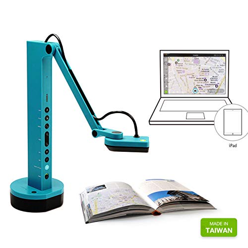 IPEVO 72 Inches VZ-X 8MP Document Camera, 3264 x 2448 Resolution, CMOS Sensor, HDMI and USB Connectivity, No Audio Support