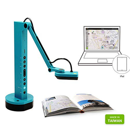 IPEVO 72 Inches VZ-X 8MP Document Camera, 3264 x 2448 Resolution, CMOS Sensor, HDMI and USB Connectivity, No Audio Support