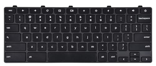 KBRPARTS Keyboard for Dell Chromebook 11 3100 3110 5190 US Layout P/N: 0H06WJ 0RFXCF 00D2DT