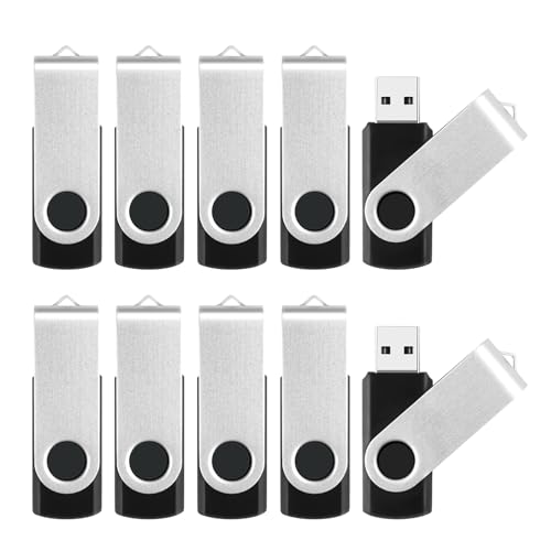 MECHEER 8GB USB2.0 Flash Drive 10-Pack 8G-10P-H