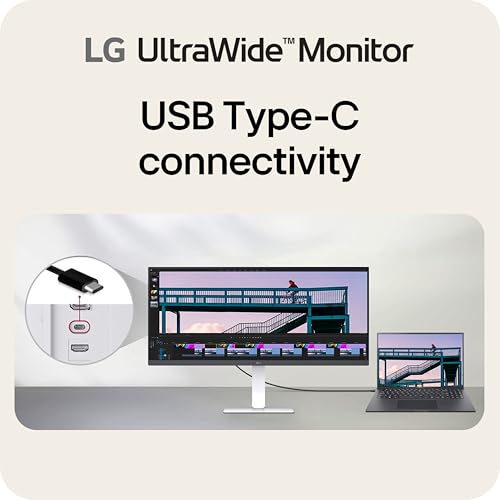 LG 34-inch 34U530A-W FHD 2560x1080 100Hz IPS Monitor