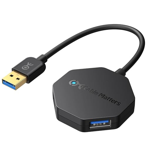 Cable Matters USB 3.0 Hub 4 Ports Model 202045-BLK
