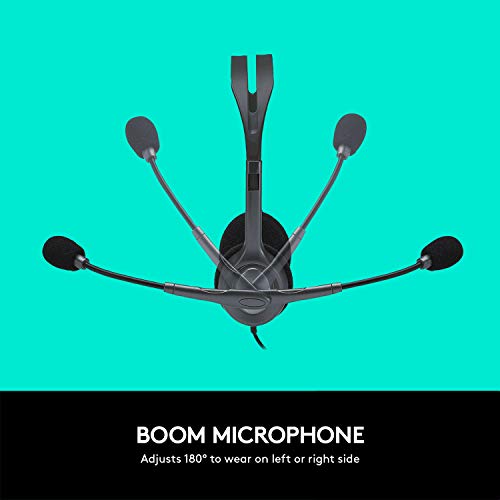 Logitech H111 Wired Headset 3.5mm Stereo Headphones