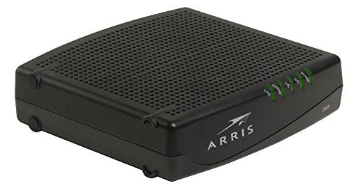 ARRIS FBA_P-10-20521 Wired Cable Modem, 2 Ethernet Ports, 300 Mbps, Black