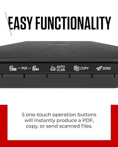 Canon LiDE 400 Flatbed Scanner USB 4800 dpi 1 Count CMOS