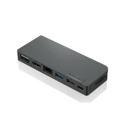Lenovo 4X90S92381 Powered USB-C Travel Hub USB 3.0 HDMI VGA RJ-45 Black