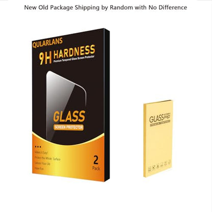 Qularlans 2 Pack Tempered Glass Screen Protector for iPad 6th/5th Generation 9.7-Inch (Model A1822/A1823/A1893/A1954)
